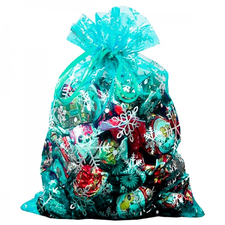 Новогодний подарок Мешок Органза Малый