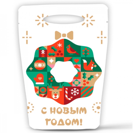 Новогодний подарок ZIP Пакет Новогодний Большой