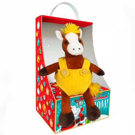 Новогодний подарок Игрушка на подиуме Фантик